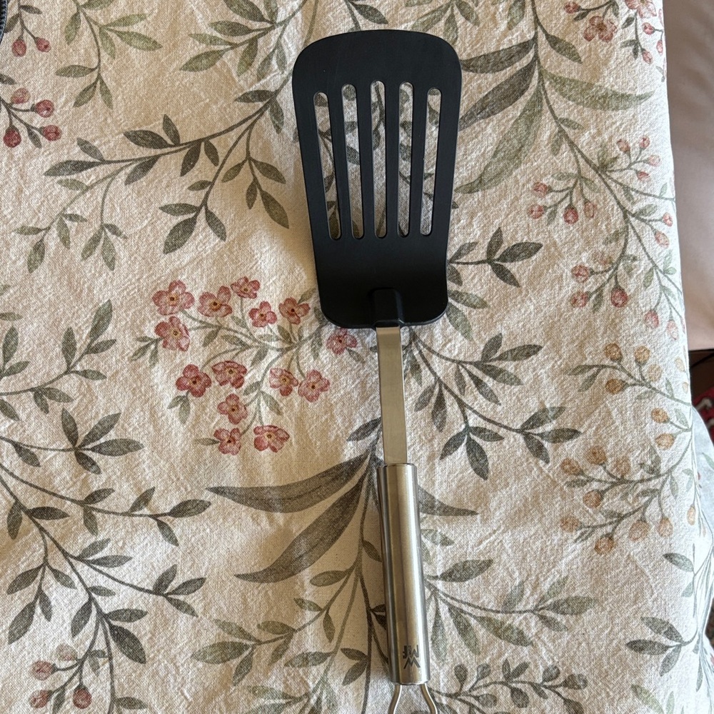 WMF Profi Plus Baking Spatula Stainless Steel and Black Spatula